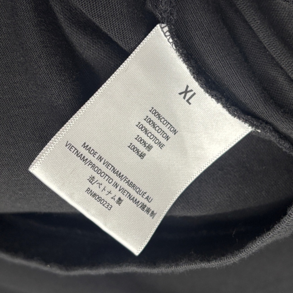 Fear of God Essentials | Black Long Sleeve Crewneck Shirt | XL - Picture 4 of 7